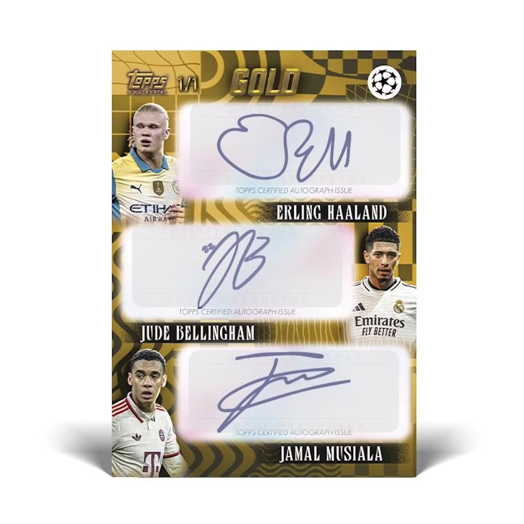 24/25 Topps Gold UEFA Main